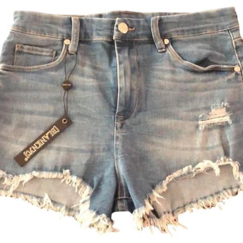 Blue Denim Puppy Love Shorts